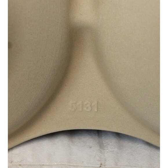 NEW The Pampered Chef Microwave Egg Cooker 1372 Stoneware Double Beige Scraper - Picture 11 of 16